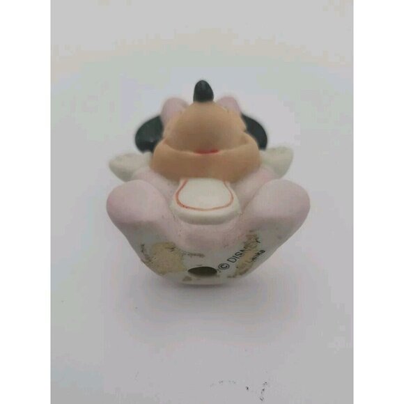 2-Vintage Disney Baby Minnie And Mickey Mouse in Pink Ornament Sri Lanka 2" - Picture 8 of 14